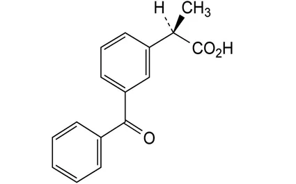 Ketoprofen API Chemical Structure