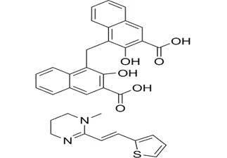 Pyrantel Pamoate API Chemical Structure