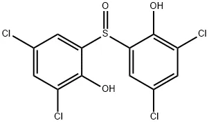 Bithionol Sulfoxide Chemical Structure